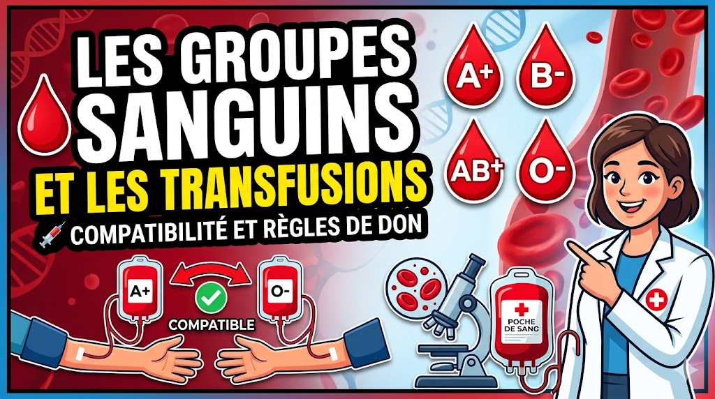 Les groupes sanguins et les transfusions