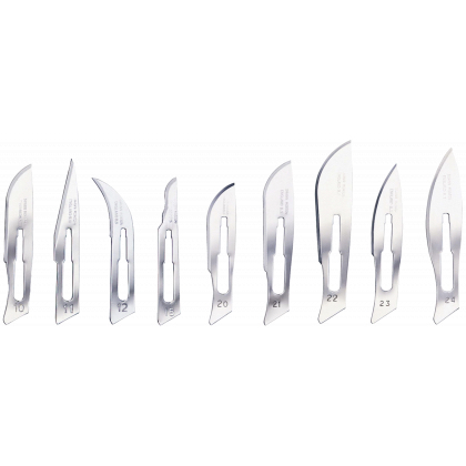 Lames de bistouris stériles à usage unique Swann Morton (Boîte de 100)